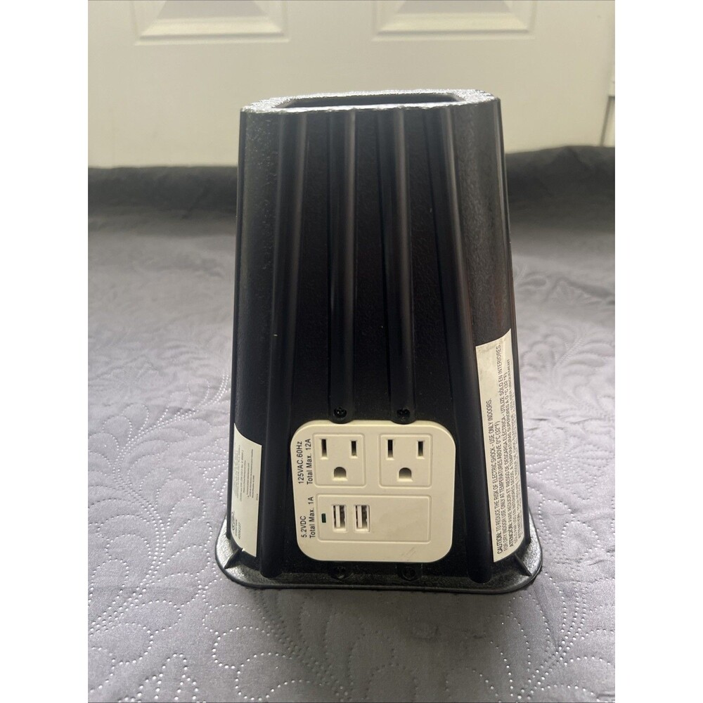 Intertek 4006 Bed Risers 10 Inch 10"  2 AC Power Outlet 2 USB outlet Outdoors